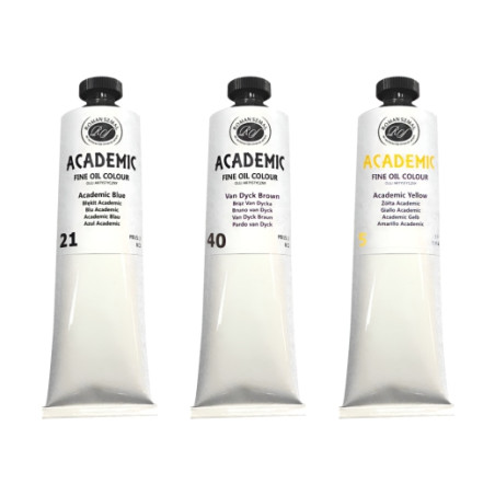 Szmal academic fine oil colours farby olejne 100ml - sklep plastyczny