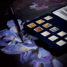 Talens van gogh metallic & interference set of 12 watercolors in a cub