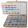 Szmal aquarius set of 36 watercolors in cubes