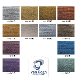 Talens van gogh metallic&interference zestaw 12 akwareli w kostce - sk