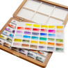 Szmal aquarius set of 36 watercolors in cubes