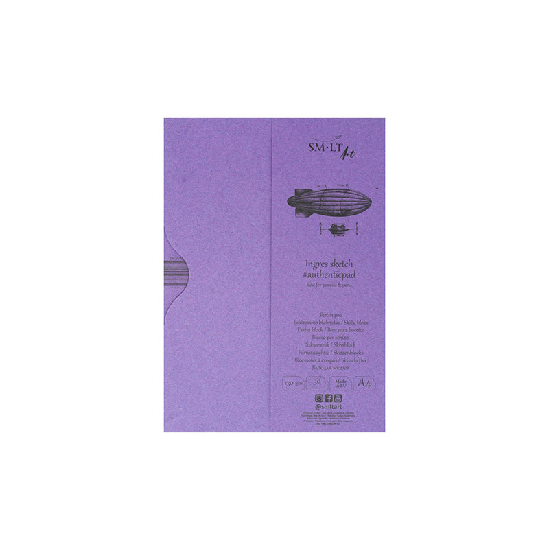 SM-LT ingres sketch sketchpad in case A4 130g 30ark