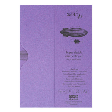 SM-LT ingres sketch sketchpad in case A4 130g 30ark