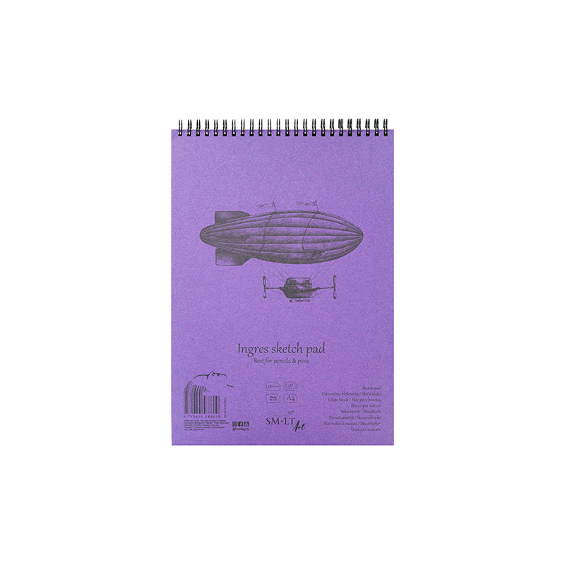 SM-LT ingres sketch sketchpad 130g spiral