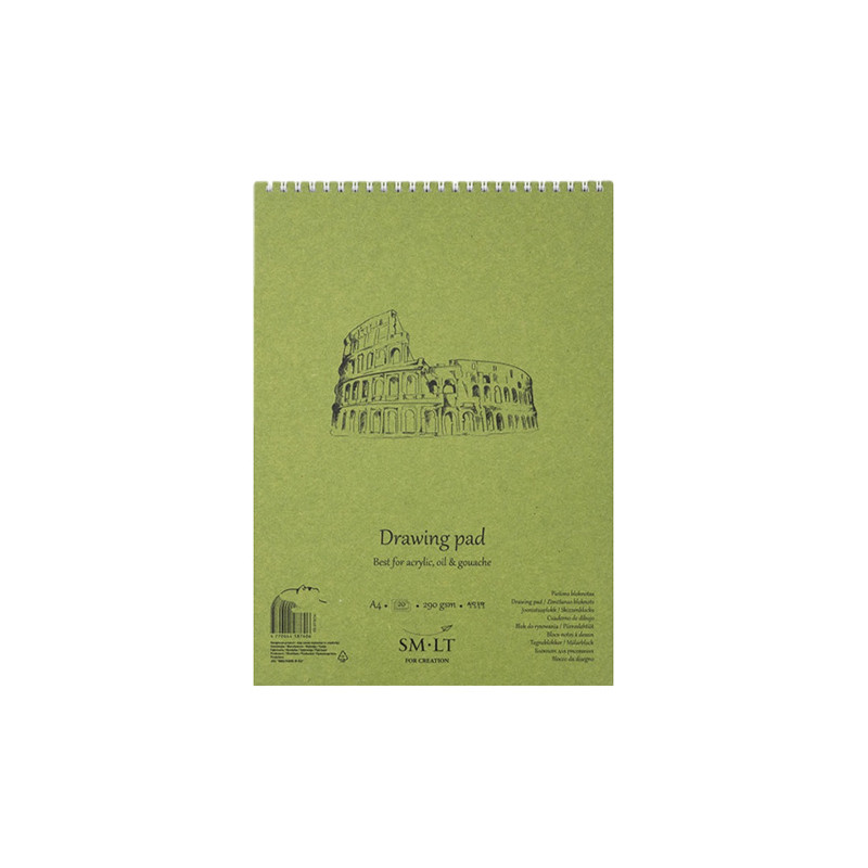 Block SM-LT drawing acrylic, oil, gouache A4 290g 20ark spiral