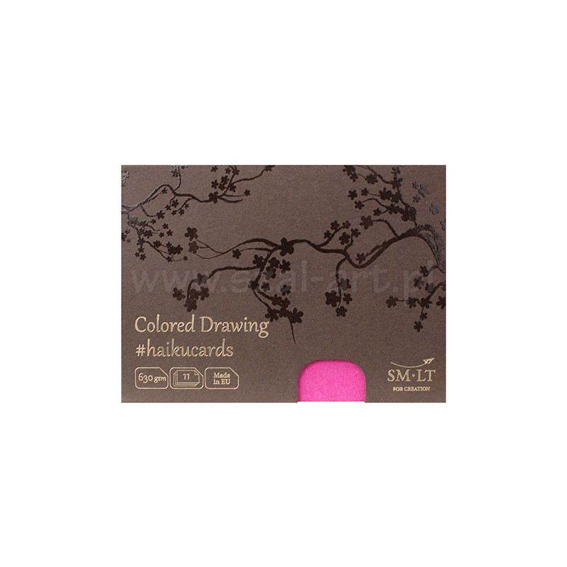 Haiku SM-LT colored drawing cards in a box 630g 11ark