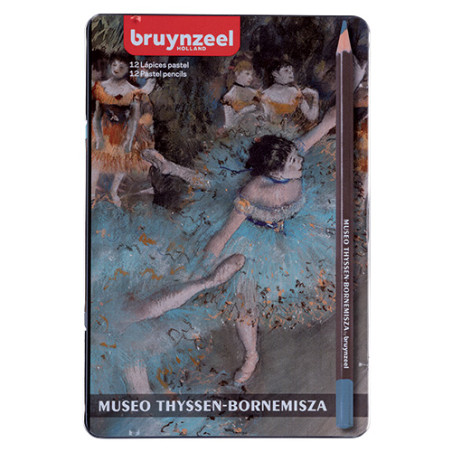 Bruynzeel museo thyssen-bornemisza 12 pasteli w kredce - sklep plastyc