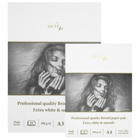 SM-LT art bristol pad 308g 10ark