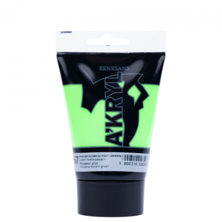 Renesans acrylic phosphorescent acrylic paint 100ml