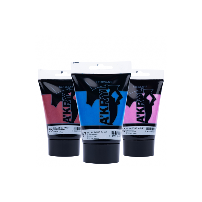 Renesans acrylic mica acrylic paint 100ml