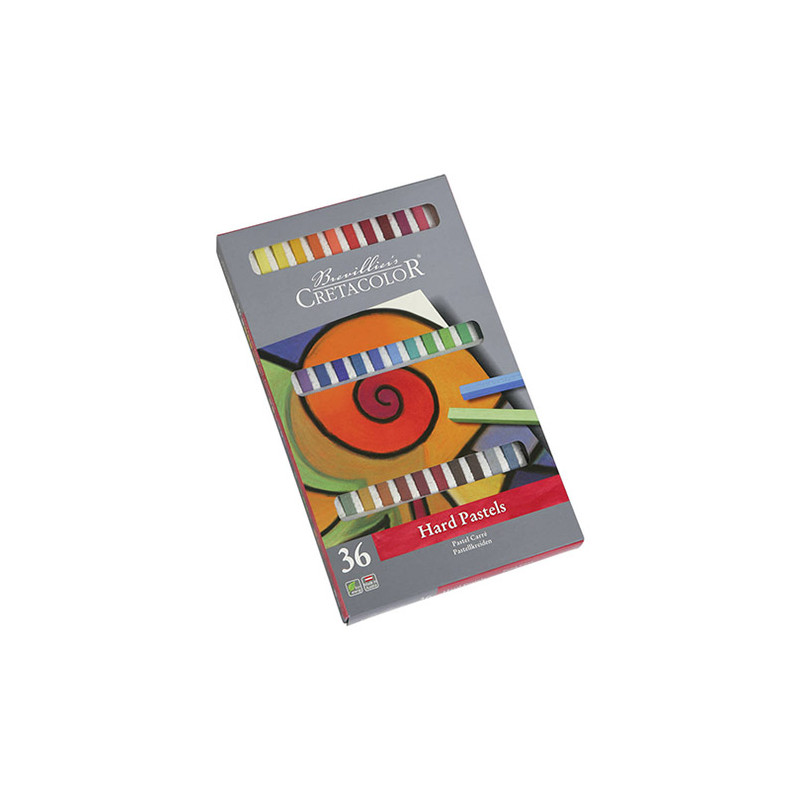 Cretacolor zestaw pasteli suchych w sztyfcie 36 kolorów - sklep plasty