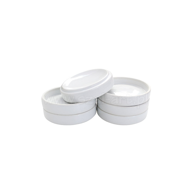 Zestaw 6 porcelanowych miseczek o średnicy 9cm - sklep plastyczny - sz