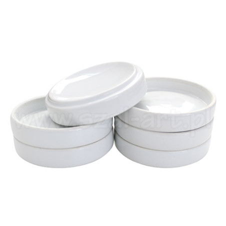 Zestaw 6 porcelanowych miseczek o średnicy 9cm - sklep plastyczny - sz