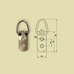 Ultra-lightweight hangers for frames and canvas