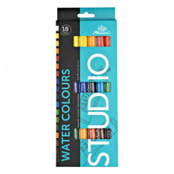 Phoenix zestaw akwareli 18 kolorów - sklep plastyczny - szał dla plast