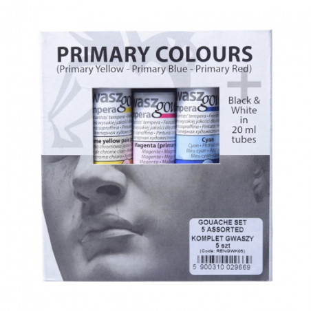 Renesans set of 5 gouaches 20ml