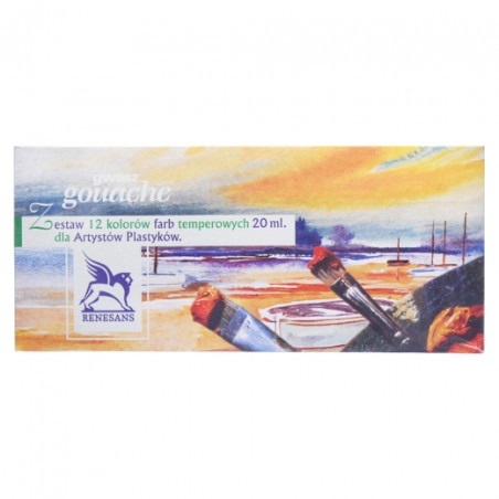Renesans set of 12 gouaches 20ml