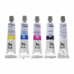 Renesans gouache zestaw 5 gwaszy 20ml - sklep plastyczny - szał dla pl