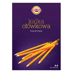 Koh-i-noor purple pencil A4 25 sheets