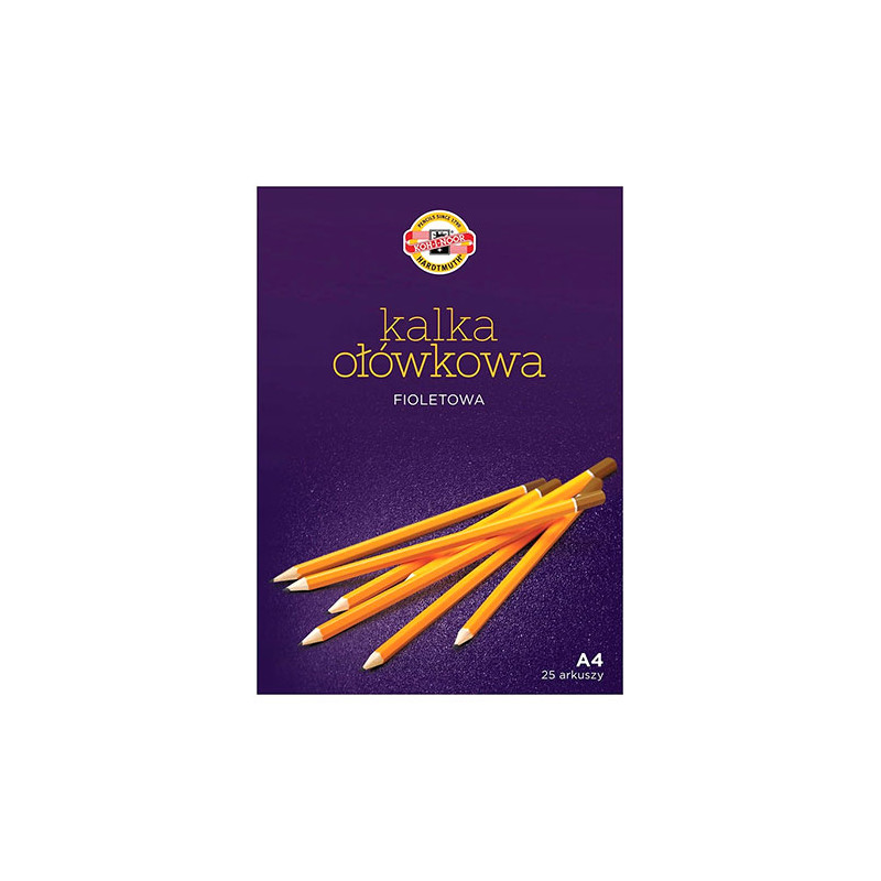Koh-i-noor purple pencil A4 25 sheets