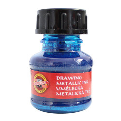 Koh-i-noor tusz artystyczny metaliczny 20ml - sklep plastyczny - szał