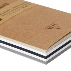 Blok Clairefontaine paint on mix media 250g 50ark - sklep plastyczny -