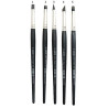 Ami color shaper hart set of 5 rubber brushes