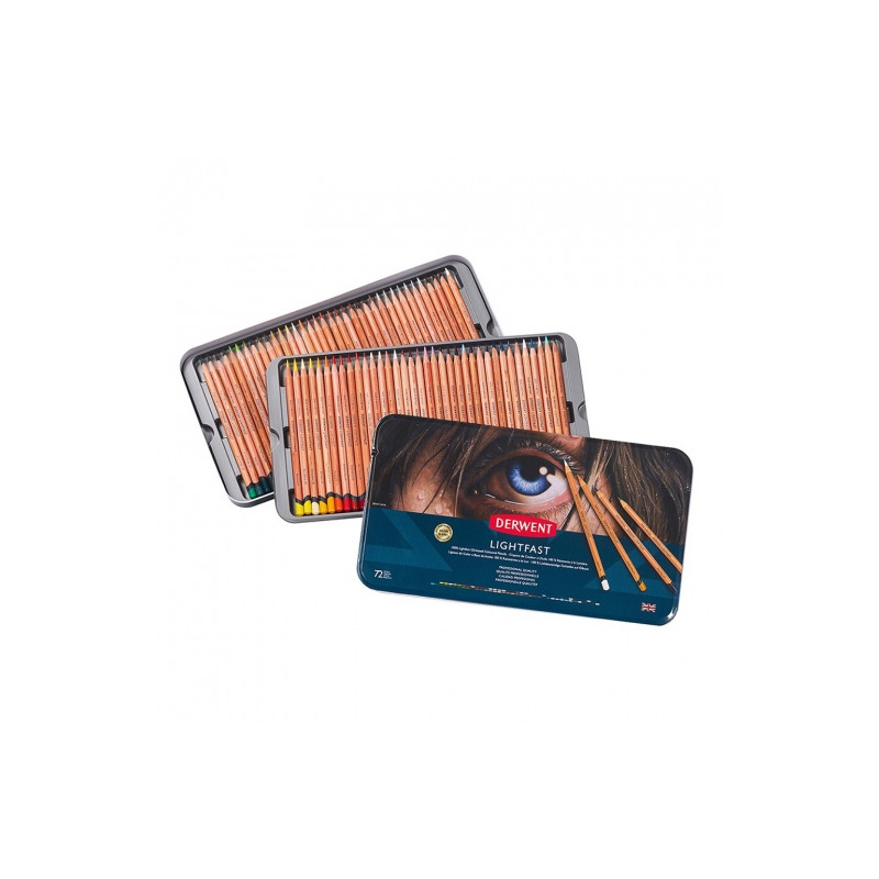 Derwent lightfast set of 72 artistic crayons