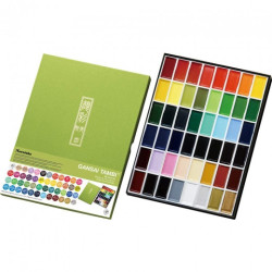 Kuretake gansai tambi set of 48 watercolors
