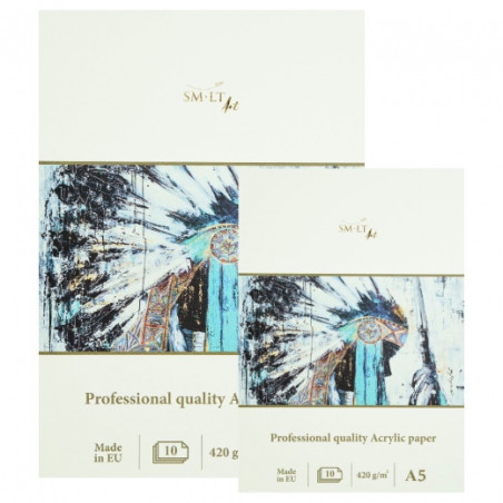 SM-LT pad acrylic for acrylic paints 420g 10ark