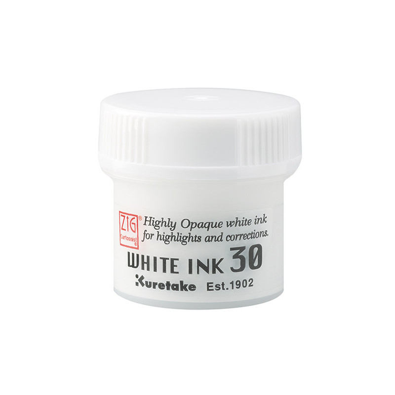 Kuretake white ink opaque white ink 30g