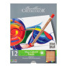 Cretacolor mega colored set of 12 crayons