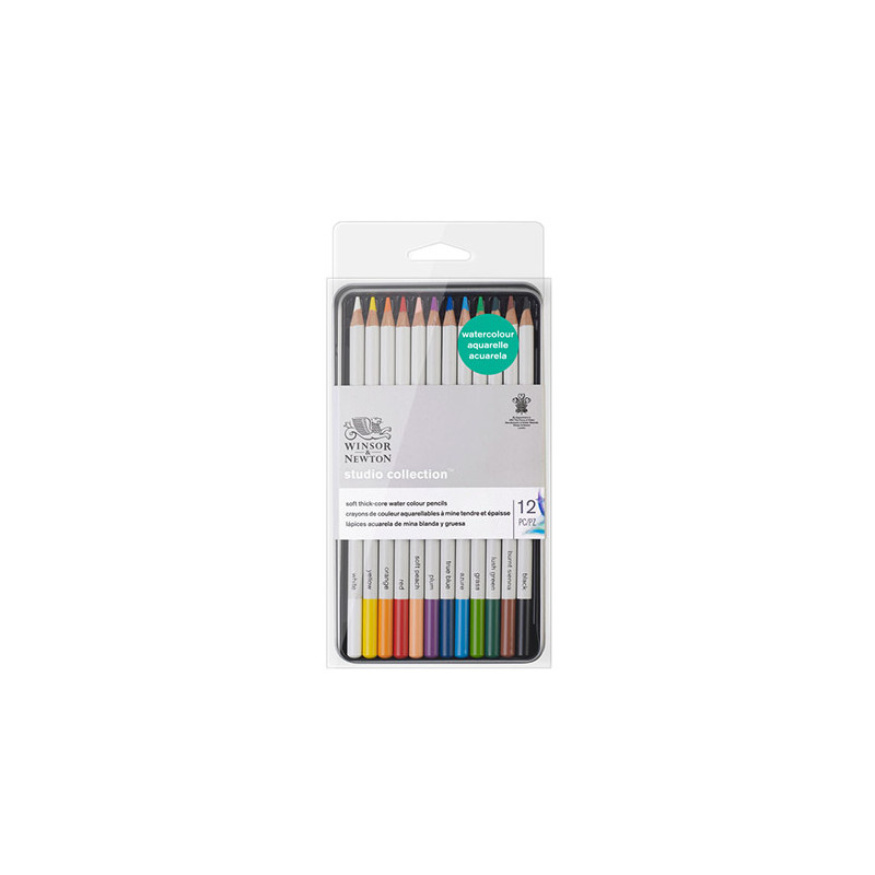 Winsor & Newton studio collection set of 12 watercolor pencils