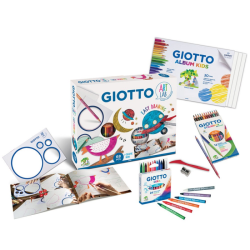 Giotto easy drawing kreatywny zestaw zawierający 68 elementów - sklep