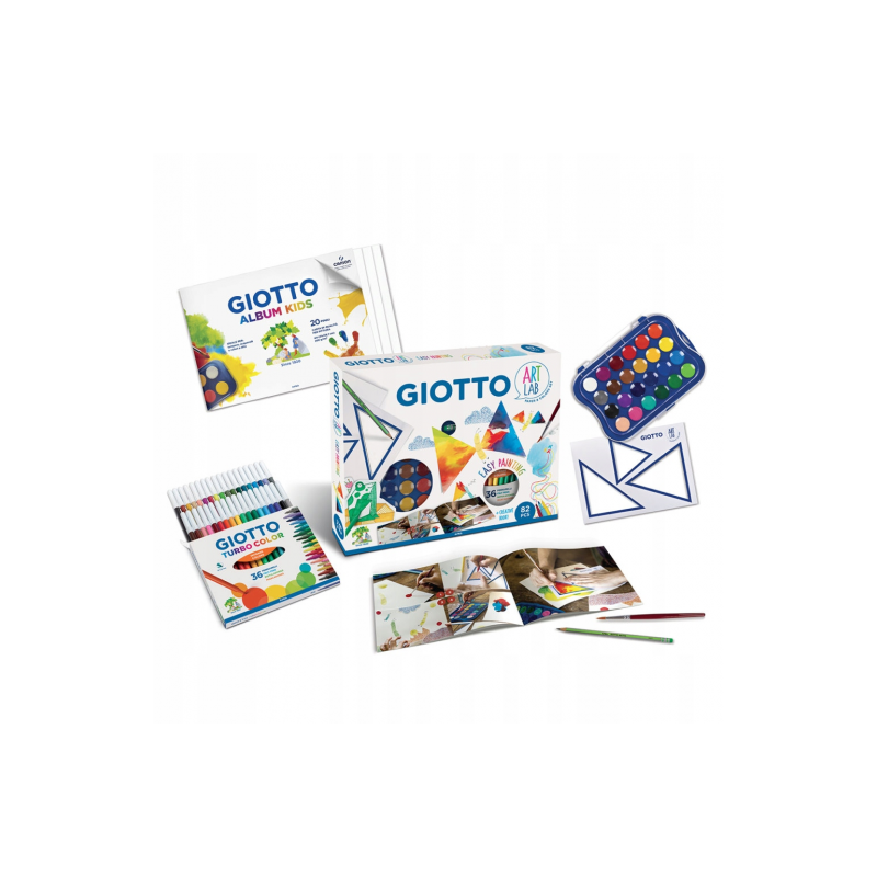Giotto easy painting creative set of 82 elements