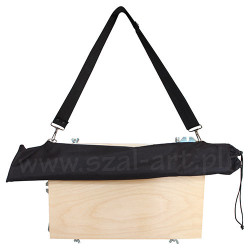 Outdoor easel canaletto - wooden case, metal legs - skle