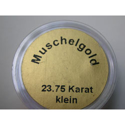 Shell gold 23 3'4kt - szal art - sklep plastyczny