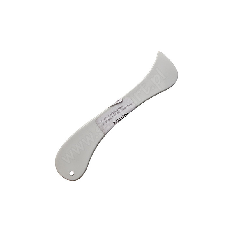 Kość introligatorska plastikowa zakrzywiona 125mm - sklep plastyczny -