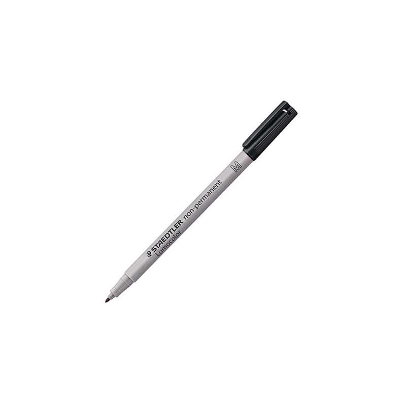 Staedtler lumocolor non-permanent M-1mm czarny - sklep plastyczny - sz