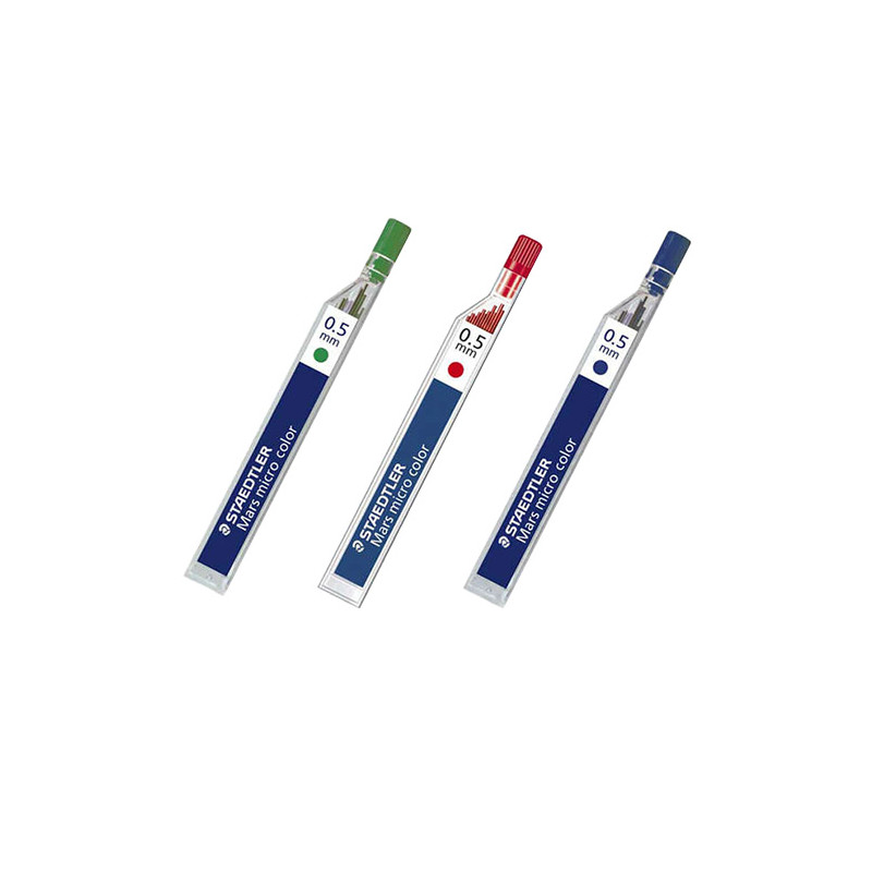 Staedtler mars micro color colored cartridges 0.5 mm