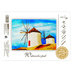 Block SM-LT watercolor pad A4 200g 20 ark