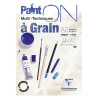 Blok Clairefontaine paint on a grain 250g 20 ark