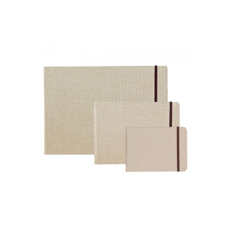 Clairefontaine goldline sketchbook landscape cover with canvas 32 arc