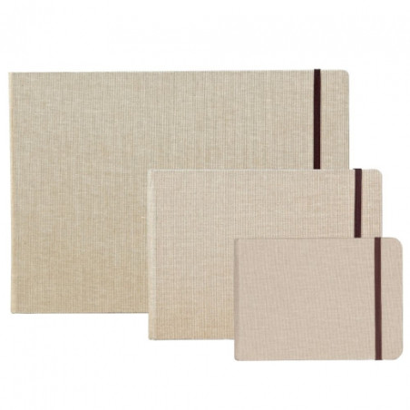 Clairefontaine goldline sketchbook landscape cover with canvas 32 arc