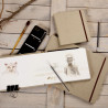 Clairefontaine goldline sketchbook landscape cover with canvas 32 arc