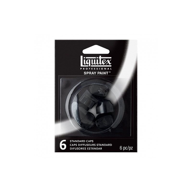 Liquitex set of 6 spray paint tips