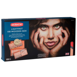 Derwent lightfast set of 100 crayons