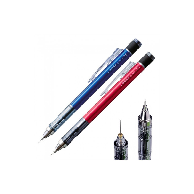 Tombow mono graph ołówek automatyczny 0.5mm - sklep plastyczny - szał