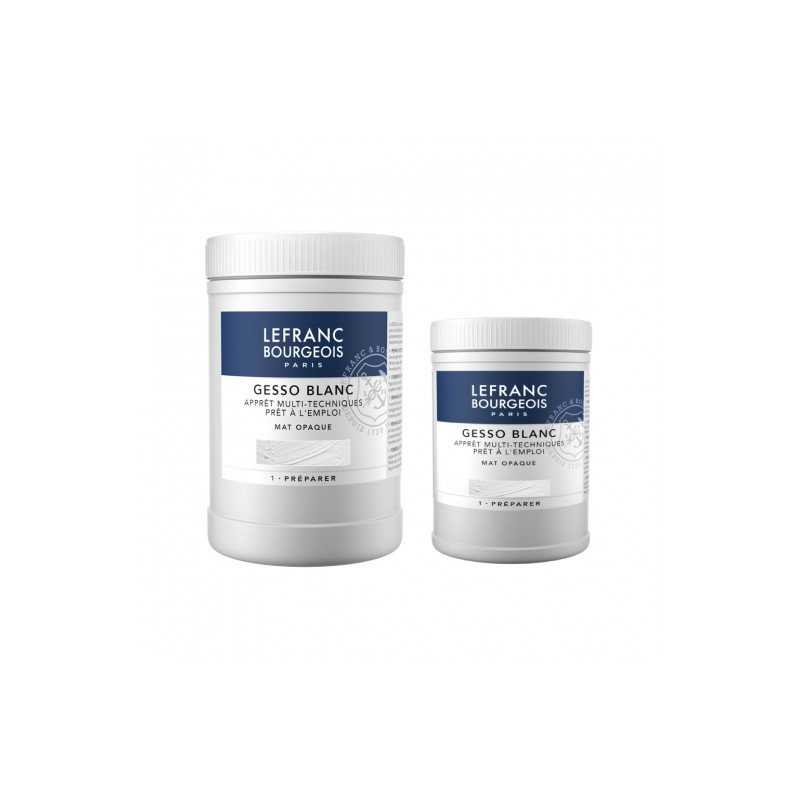 Lefranc gesso blanc painting primer white