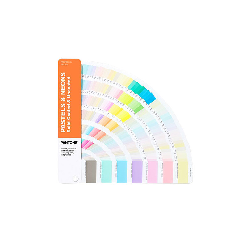 Pantone pastel & neons wzorniki kolorów - sklep plastyczny - szał dla